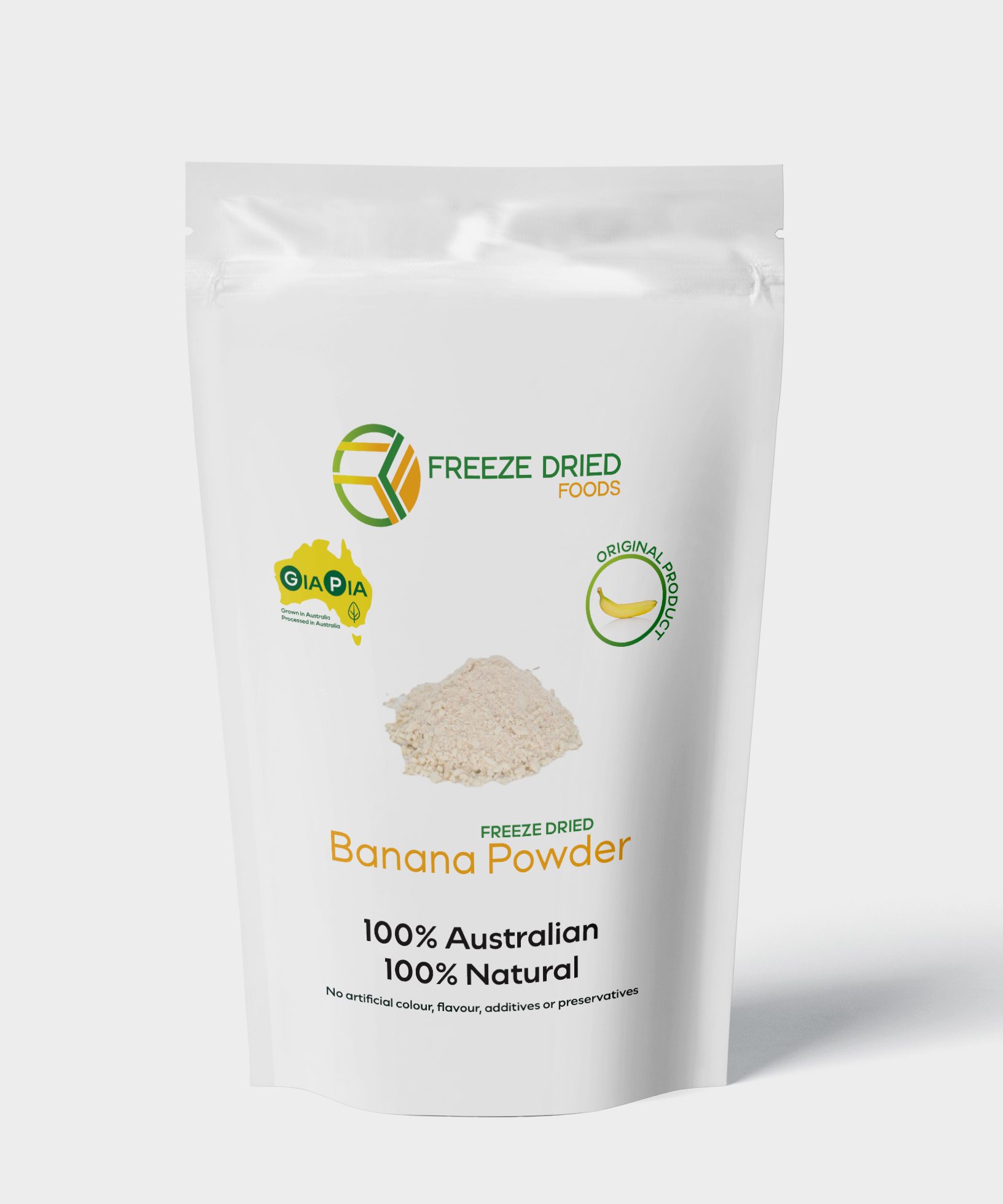 Australian Banana powder - Freeze-dried for ultimate freshness