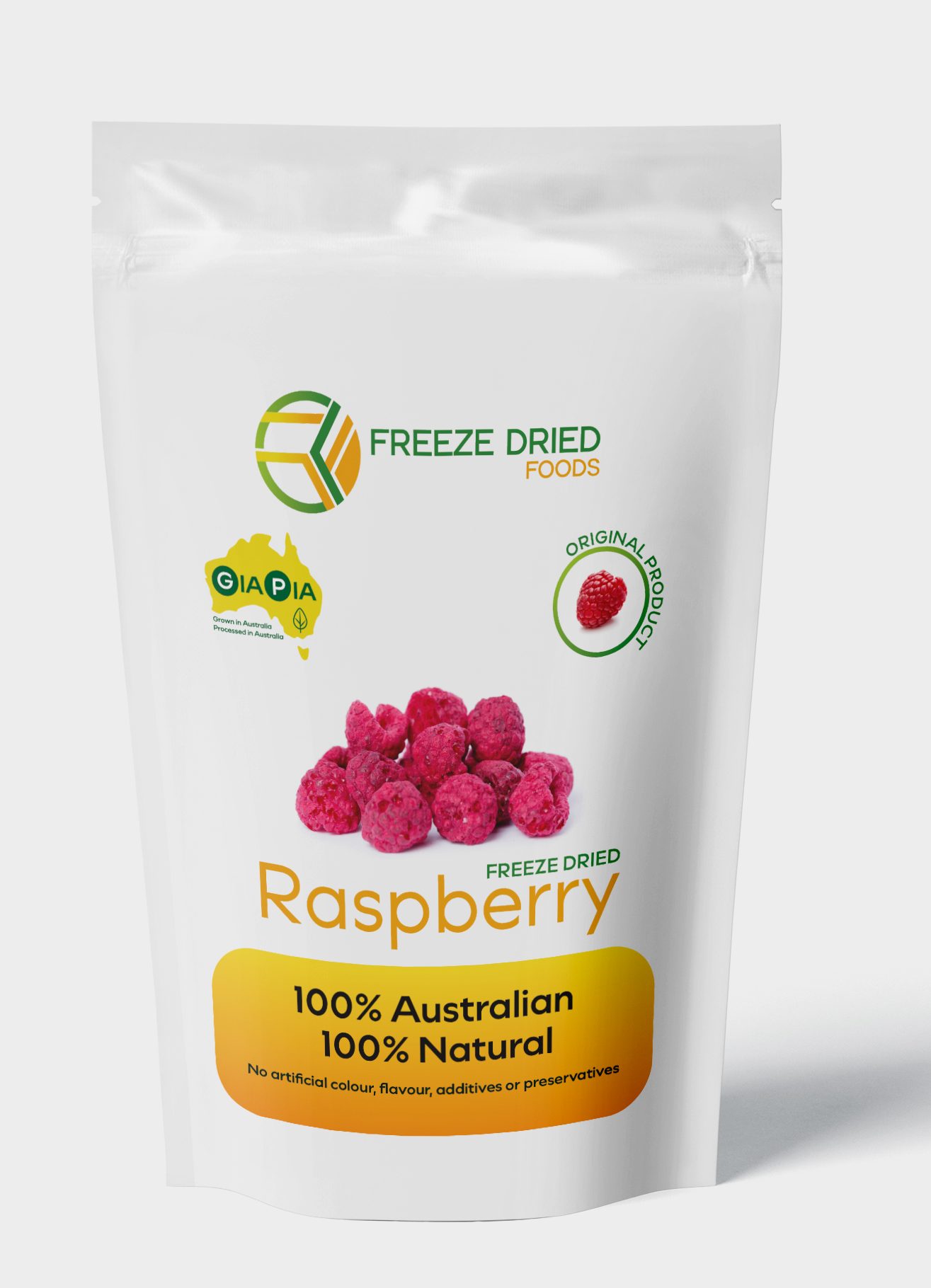 Freeze Dried Raspberries - 100% Natural