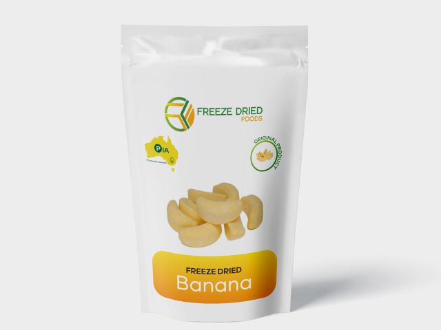 Freeze Dried Banana Lollies