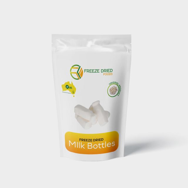 Freeze Dried Milk Bottles